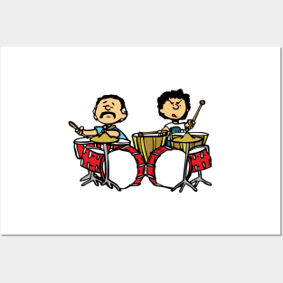 Rhythm Devils and Peanuts mashup (Gratenuts) Posters and Art